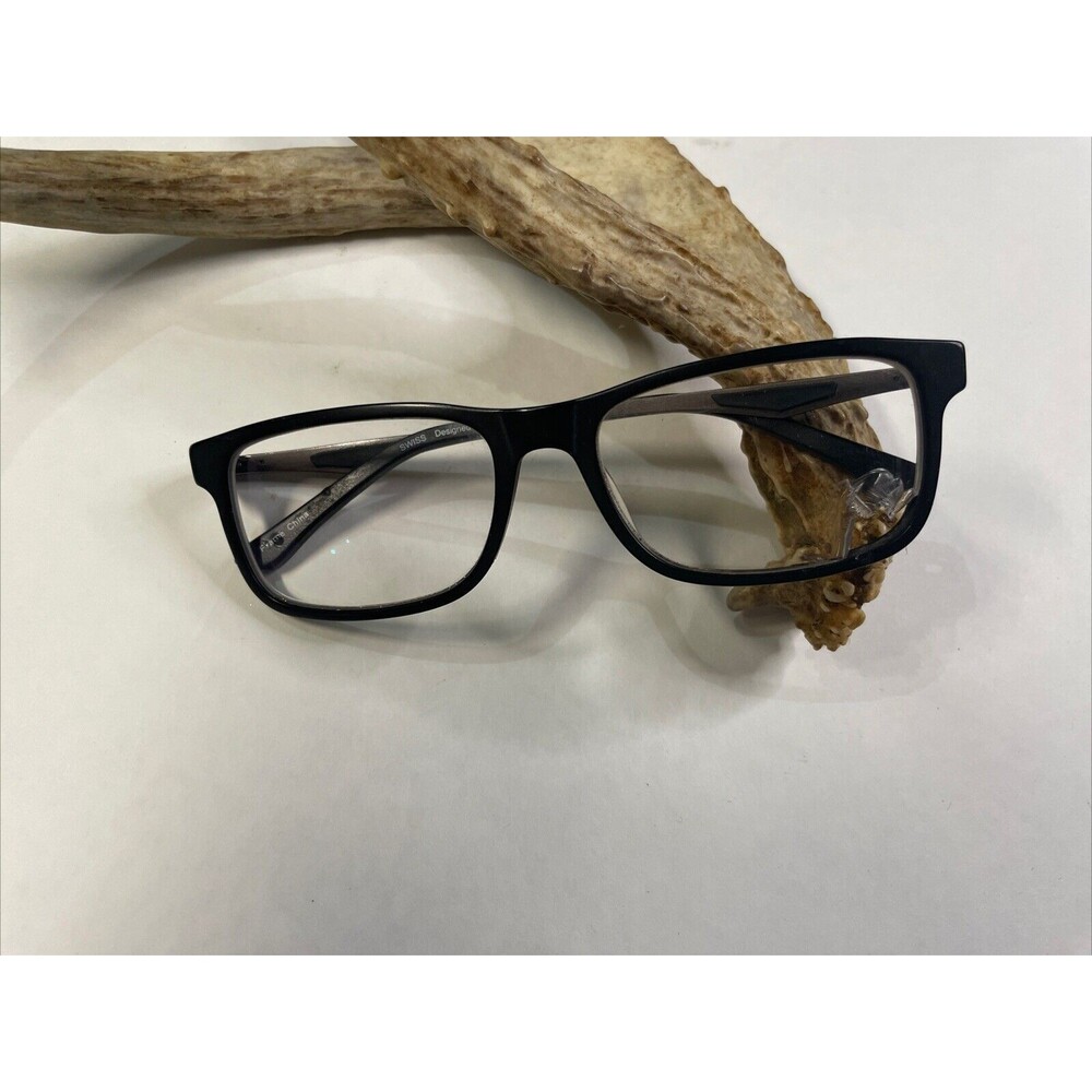 Swiss Frames Sam-16-19 54 17-140-34 Men’s Matt Black Frames Only